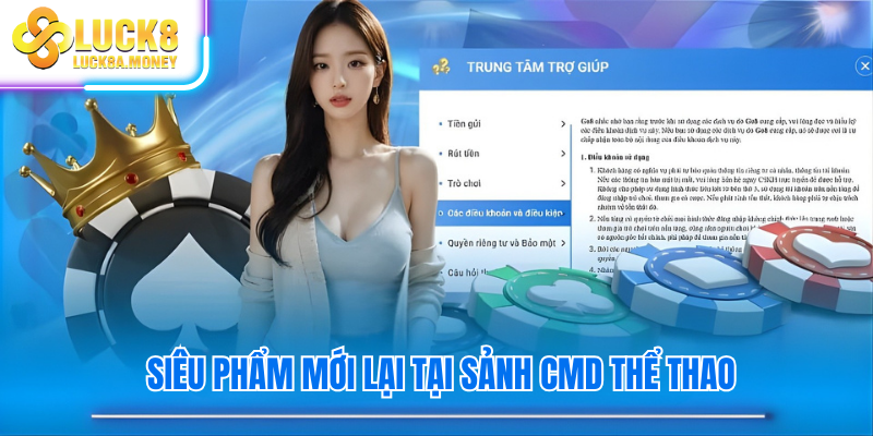 Siêu phẩm mới lại tại sảnh CMD thể thao